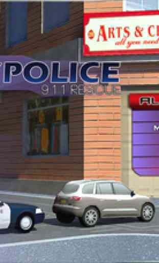 criminalité vraie voiture police de la ville 911 actions de sauvetage de flic vs voleurs extrêmes 3