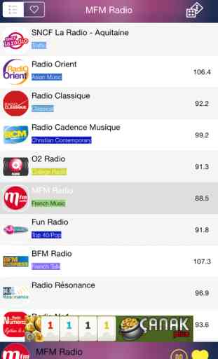 Radio - FM,Musique,Podcasts - Les Plus Grandes Radios Françaises sur mobile - Webradios Française 3