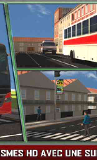 Real Driving Simulator Bus 3D - Choisissez les passagers de la ville dans votre transports et Conduisez prudemment sur la voie de circulation 2