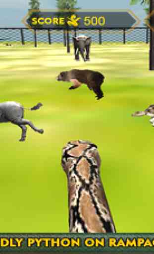 Serpent attaque réelle simulateur 3D - la chasse pour le loup, l'éléphant, le tigre et survivre dans la jungle 1