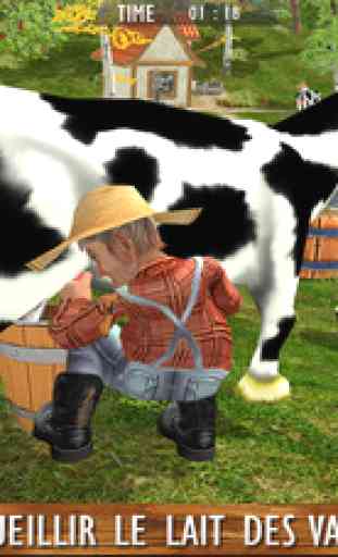 véritable village vie à la ferme 3D: Un jeu de simulation agricole classique 1