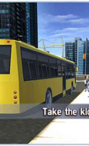 Bus véritable simulateur scolaire 2
