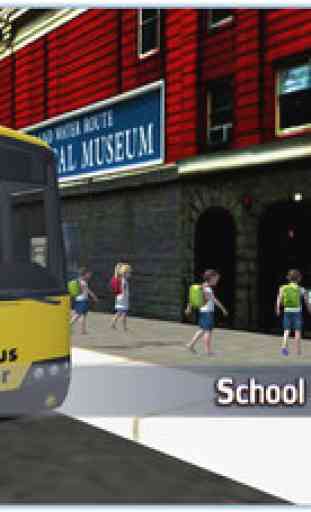 Bus véritable simulateur scolaire 3