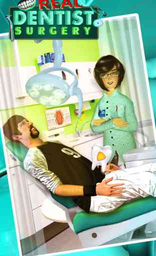 Dentiste réel Chirurgie Simulator 1