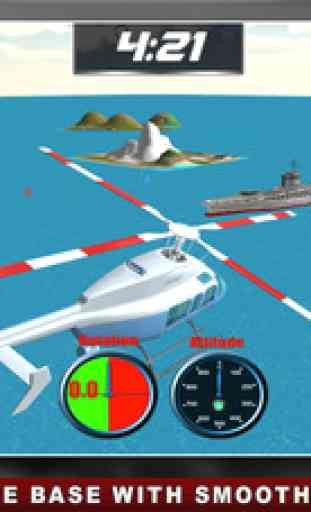 Echt Hubschrauber-Simulator 3D 1