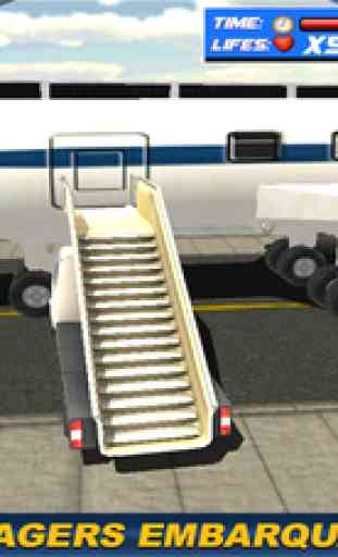 L'aéroport réel simulateur de devoir de camion 3D 1
