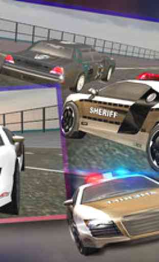 La police réel simulateur de course poursuite en voiture 3D 1
