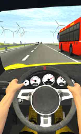 Racing in City - Traffic Driving Simulation Game 1
