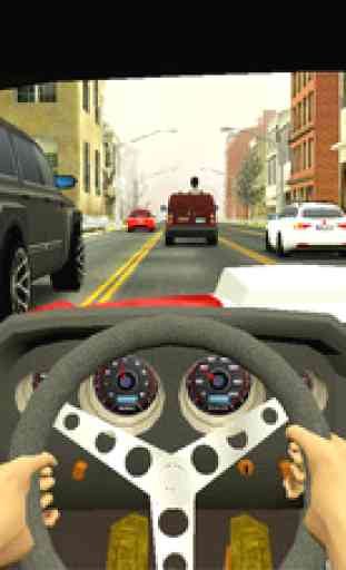 Racing in City - Traffic Driving Simulation Game 3