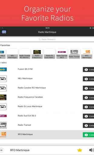Radio Martinique - Radios MART 4