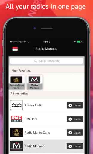 Radio Monaco - Radios MON FREE 3