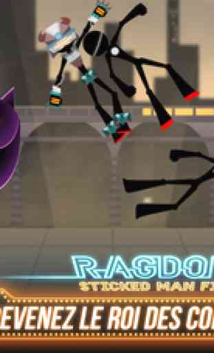 Ragdoll Sticked Man Fight - Combat De Ville 1