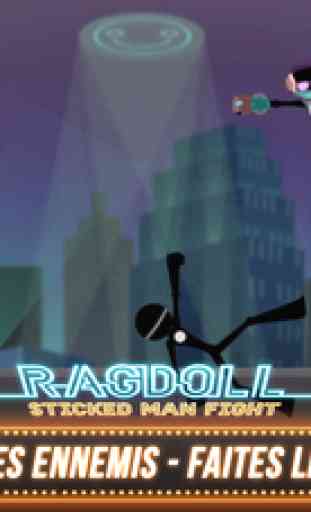 Ragdoll Sticked Man Fight - Combat De Ville 2