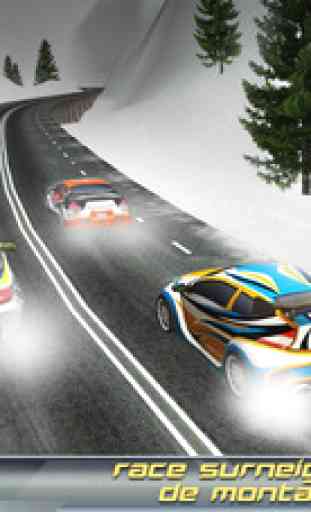 Rallye de course 2017 - hiver voiture sport derive 4