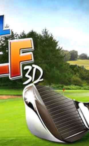 Real Golf 3D gratuit - Monde de Jeu de sport professionnel 1