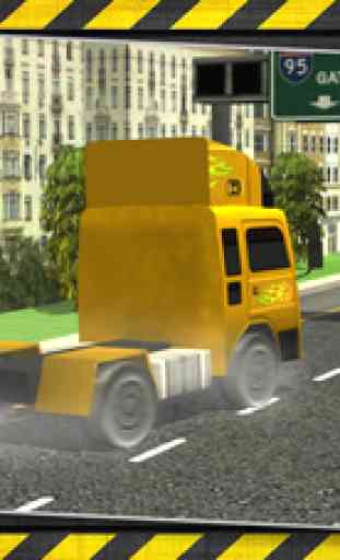 véritable ville chauffeur de camion voiture transporteur 2016 3