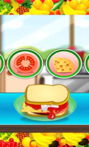 Boîte de Sandwich du déjeuner - faire le déjeuner pour enfants de l'école dans cette folle alimentaire Game Maker 1
