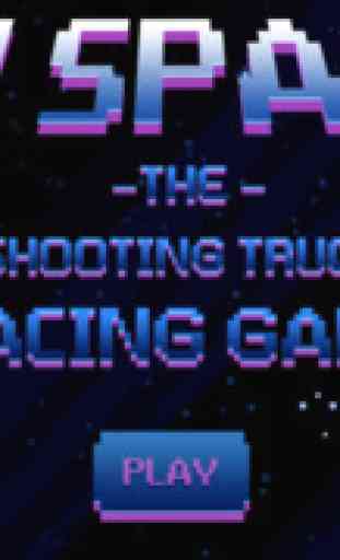 Rétro tir Monster Truck dans l'espace jeu de course - Retro Shooting Monster Truck In Space Racing Game 4