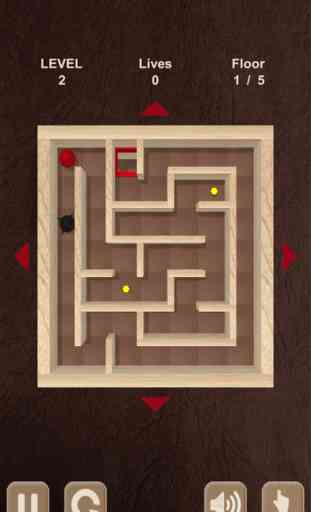 Rouler le ballon. boîte de labyrinthe / Roll the ball. Labyrinth box 2