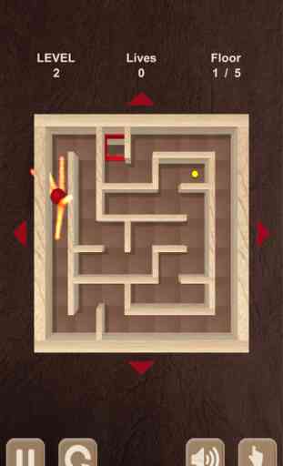Rouler le ballon. boîte de labyrinthe / Roll the ball. Labyrinth box 3