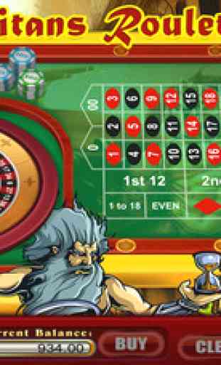 Roulette Casino gratuit Titans! Hit it Rich avec les derniers Jeux de Roulette 4