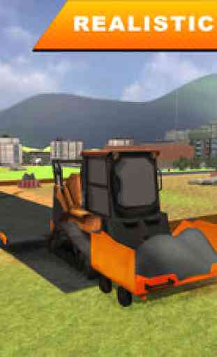 Route Builder Construction City 3D - réel Pelle Crane et Construction Truck Simulator Jeu 3