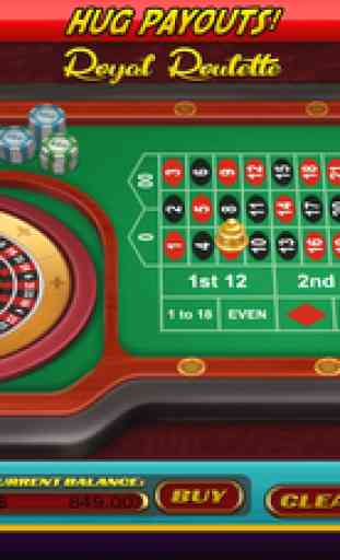 Royales Roulette Casino de style Jeux gratuits avec de gros bonus 3
