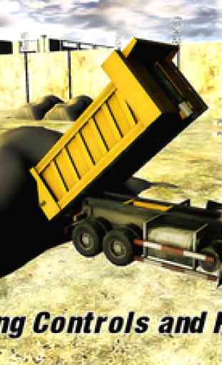 Sable Pelle - Heavy Duty machine à Digger Construction Crane Dump Truck Loader 3D Simulator Jeu 1