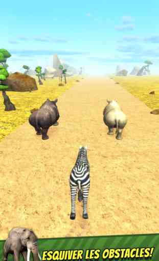 Safari Run Gratuit - Jeu de Course de Animaux Sauvages pour Enfants 2