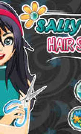 Salon de coiffure de Sally – gratuit habillage de gestion du temps makeover jeu pour jeunes filles & ados 1