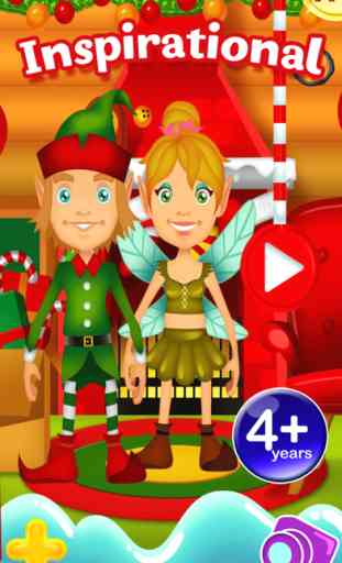 Santas Little Helper Joyeux Noël Elf Club Game - Annonce Free App 1