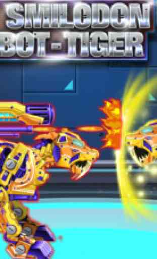 Robot tigre Dragon Guerrier - Robot Guerre 1