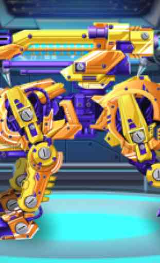 Robot tigre Dragon Guerrier - Robot Guerre 3