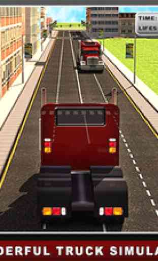 Simulateur de camion routier jeux 3D - expérience de conduite extrême 1