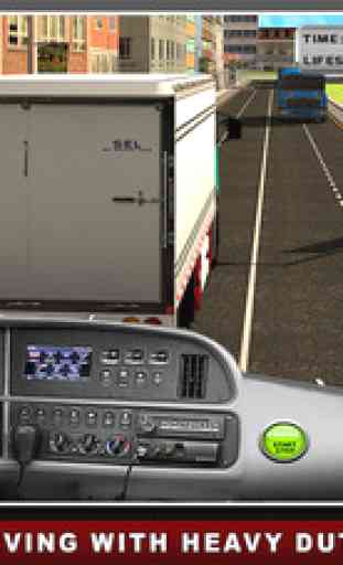 Simulateur de camion routier jeux 3D - expérience de conduite extrême 3