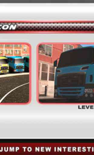 Simulateur de camion routier jeux 3D - expérience de conduite extrême 4