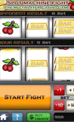 Combat de machines à sous, le jeu de casino multi-joueurs 3