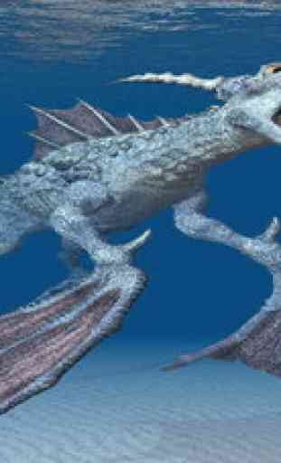 Dragon De Mer Attaque De Requin - une force guerrier ophidien contre barbotte maritime 3
