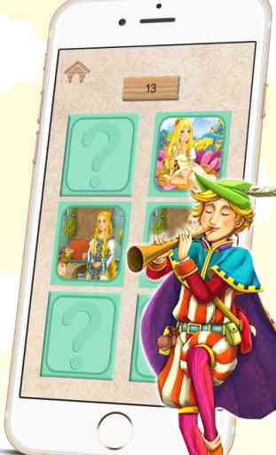 Grattez contes de fées classiques - découvrir Cendrillon, Blanche-Neige et Raiponce dans ce jeu gratuit pour les garçons et les filles 4
