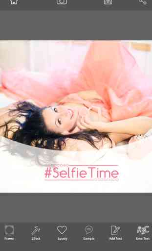 retouche effet photo shape, maquillage visage photo gratuit - Shape Frames Selfie 1
