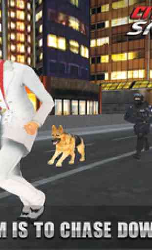 Sécurité Police chien renifleur Simulator : Sécuriser les forces la ville contre les criminels 4
