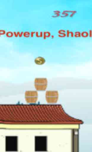 Shaolin Ninja Escape - Exécuter Mega Jump et sur le Top Roof 4