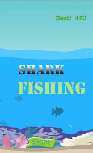 Shark fishing game and big fish  hunter in deep sea underwater world - hectic 4