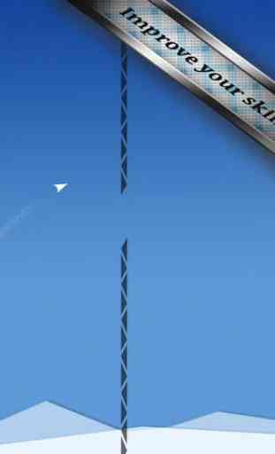 Sky Glider 2: Paper Plane Glides Cumulus Clouds in a Blue-Blue Sky PRO 3