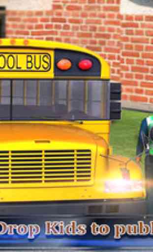 autobus scolaire pilote 3d 2016 1