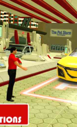 Parking station service et ultra jeu véhicule 3