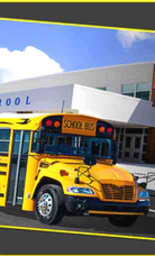 School Bus Driver Sim 3D 2016 1