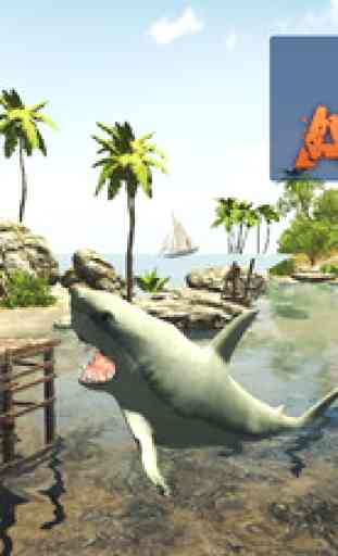 Shark Attack Survival Simulator 3D - Une colère prédateurs vengeance 3