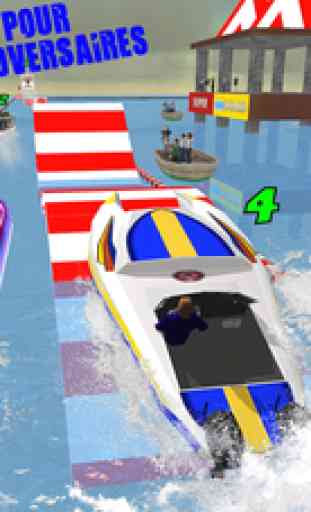 La vitesse Bateau Eau Des sports Courses Simulateur 3D – Extrême Stunts et La natation Aventure 1
