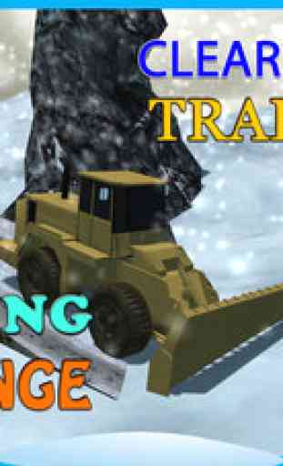 Neige simulateur de camion chasse-neige - Conduisez la neige camion chasse-neige et dégager les routes bloquées pour le trafic 2